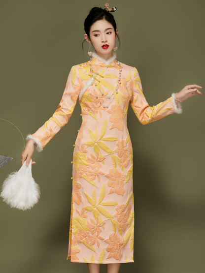 Adeline Winter Cheongsam