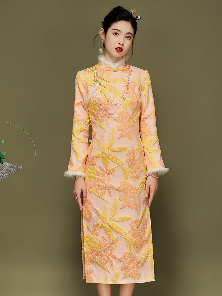 Adeline Winter Cheongsam