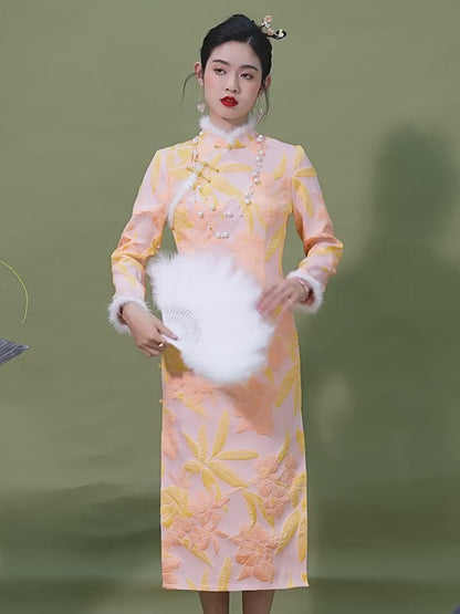 Adeline Winter Cheongsam