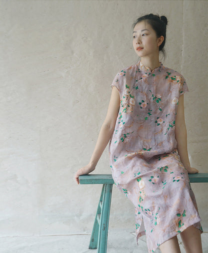 Camellia Cheongsam Dress